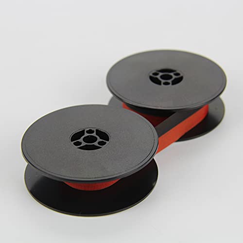 Cinta para máquina de escribir paquete doble rojo y negro miniatura 6