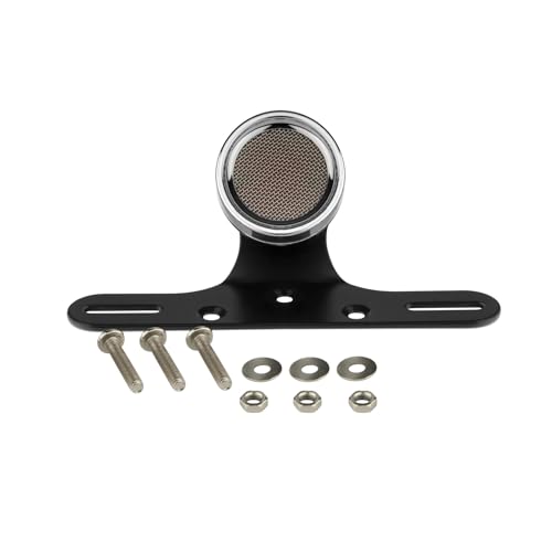 Luz de freno 12V para moto que elimina vibraciones y sujeta tu matrícula en rutas Custom