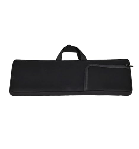NUENSS-ROR Wireless Keyboard Mouse Sleeve Travel Case for Arteck 2.4G Wireless Keyboard Stainless Steel Ultra Slim Full Size Keyboard,Mouse Storage Pouch,Soft Neoprene water resistant bag(Black)