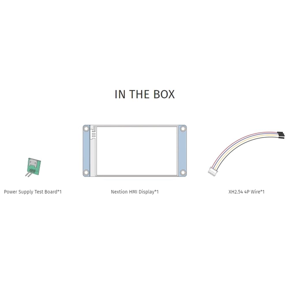 Loufy Pantalla Inteligente NX8048P070-011C-Y Pantalla TáCtil Capacitiva de 7 Pulgadas con Carcasa HMI TFT LCD MóDulo de Pantalla