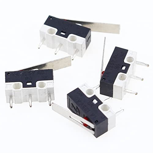 Micro interrupteur bouton poussoir 3 broches 1A 125V pour mini souris