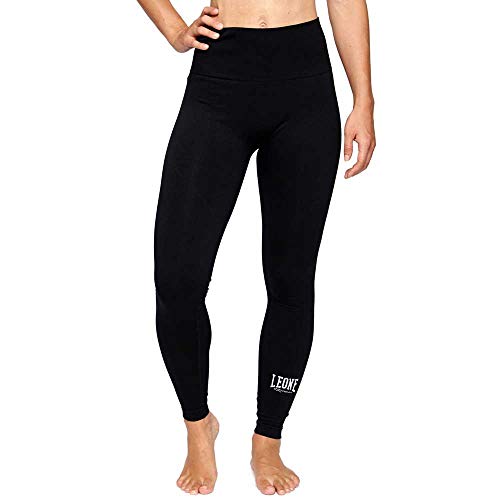 Leggins para mujer LEONE 1947 con logo cintura alta mallas de deporte fitness