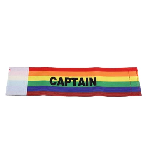 Quorvex Bracciali da Capitano per Calcio | Fascia Regolabile per Capitano di Calcio Adulti - Bracciale Traspirante per Allenamento Gare Giovani Adulti Pallavolo Pallacanestro