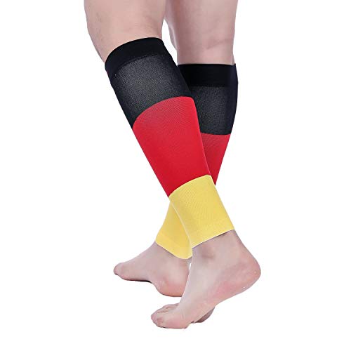 Image of Doc Miller Calf Compression Sleeves 15-20mmHg for Short People Men & Women | Petite, Shin Splint Sleeve Recovery, 1 Pair