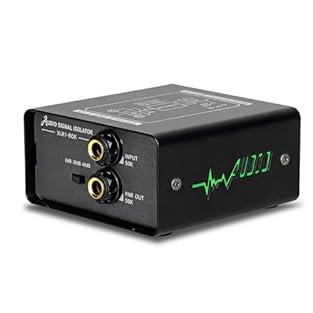 [Noise Reduction]Eliminates annoying hum and buzz in systems for clearer sound quality. [Versatile Compatibility]Works seamlessly with XLR and 1/4 Inch TRS inputs, ideal for home studios and car stereos. [High Frequency Response]Maintains frequency r...