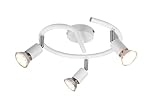 La multiprise PARIS de TRIO illumine votre espace avec élégance, grâce à ses 3 spots réglables de couleur blanche et compatible avec ampoules GU10, permettant de diriger la lumière là où vous en avez le plus besoin.