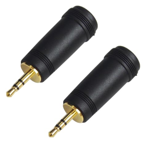 3.5mm �X�e���I�~�j�W���b�N(���X) �� 2.5mm �X�e���I���~�j�v���O(�I�X) �ϊ��v���O �����b�L 2�� PLG-N6105GD-2P