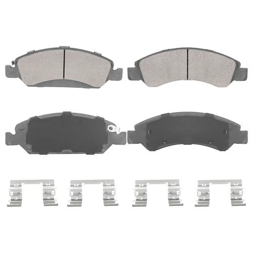 Front Semi-Metal Brake Pads Set for Chevy Silverado 1500, Suburban,