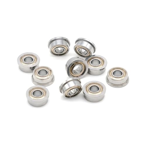 Roulement à bride F683ZZ 3x7x3 mm | Lot de 10 roulements miniatures