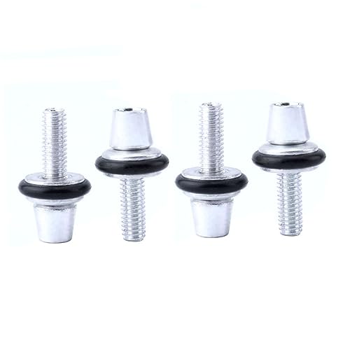FAVOMOTO Aluminum Alloy Adjustment Screws 4pcs Set Thread Durable for Disc Brake Bicycles