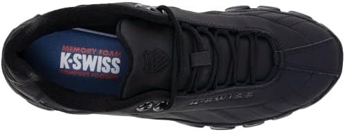 K-Swiss Men's ST329 CMF Sneaker, Black/Black/Black, 13 XW — view 5