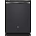 GE GDT645SFNDS 24" Fully Integrated Dishwasher with 16 Place Settings Dry Boost with Fan Assist Bottle Jets Wash Zones and AutoSense Cycle in Black Slate