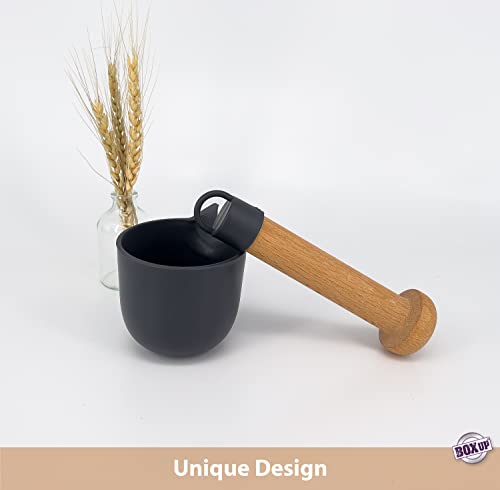 Boxup Mortar And Pestle Set Grinder For Spices, Seasonings, Pastes, Pestos And Guacamole | Pharmacy Herbs Bowl Mill Crusher Diy Kitchen Gadget #TOP4
