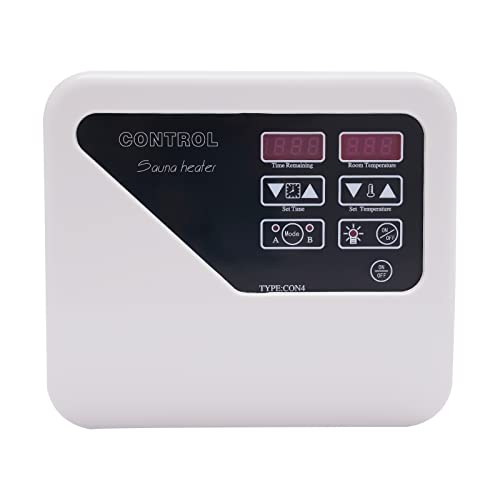Loobiiny Controller Digitale Sauna3-9Kw per Sauna, Controllo della Sauna Protezione dal Surriscaldamento Adatto per Saune Domestiche E Situazioni Commerciali