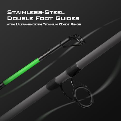 KastKing Kong Fishing Rod, Spinning Rod 2 pc 10' MH by KastKing - Image 4