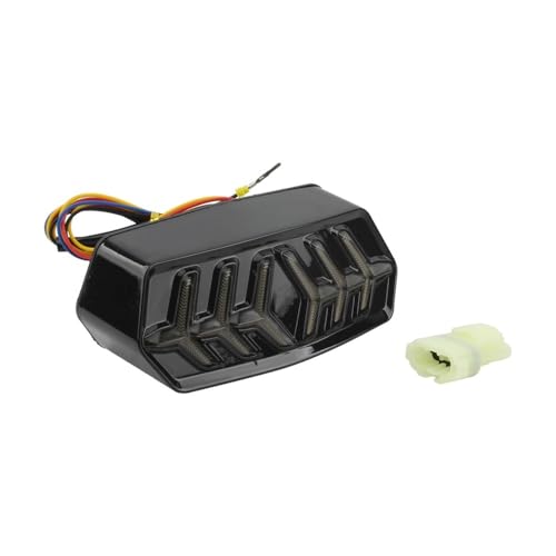 Clignotants moto LED puissants avec feu arrière et frein intégrés