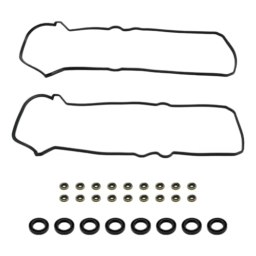 Image of PHILTOP VS50592R Engine Valve Cover Gasket Set Compatible with Toyota Tundra 2000-2009 4.7L, Sequoia 2001-2009, 4Runner 2003-2009, Land Cruiser, Lexus GX470 LS430 SC430 LX470 LS400 GS430 GS400 SC400