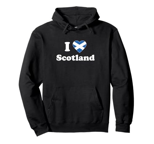 I Love Scotland I Heart Scotland Scottish Sweat à Capuche