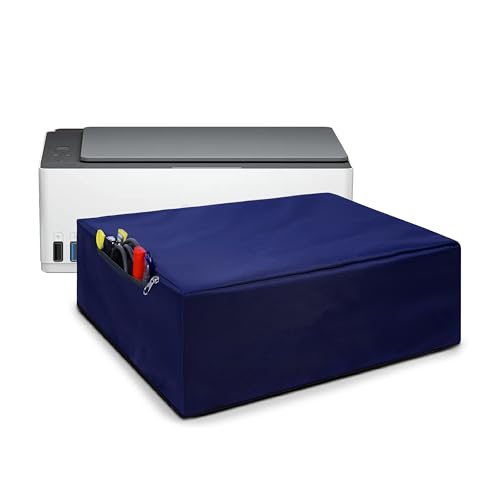 Image of Alifiya Dust Proof Washable Printer Cover for HP Smart Tank 581 / 525 / 520 / 521 / 523 All-in-One Color - Blue