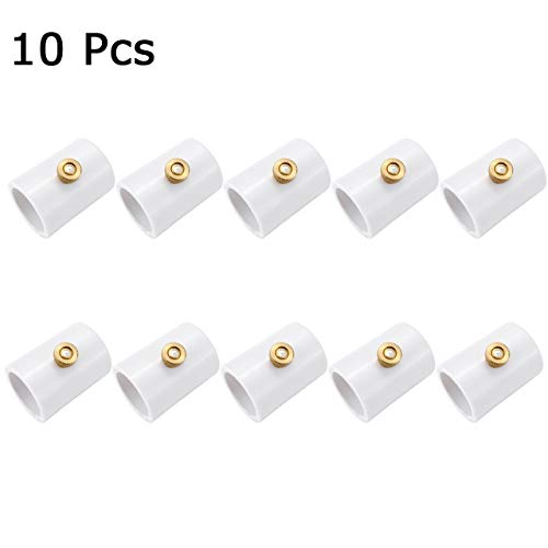CozyCabin 1/2 inch PVC Splitter with Brass Mist Nozzle (Pack of 10)