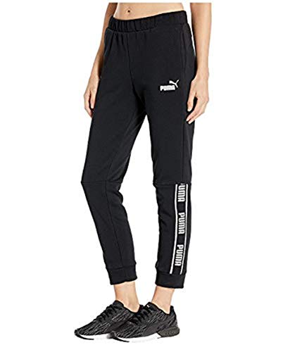 Jogger PUMA Women's Amplified noir taille S idéal pour vos séances de fitness et de détente