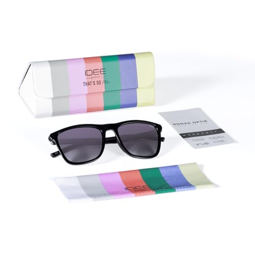 Image of IDEE | 100% UV protected | Unisex | Large | Full Rim | Square | Gradient Lens Polycarbonate Frame