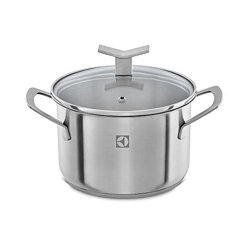 Conjunto de Panelas, 5 unidades, Aço Inoxidável, Electrolux