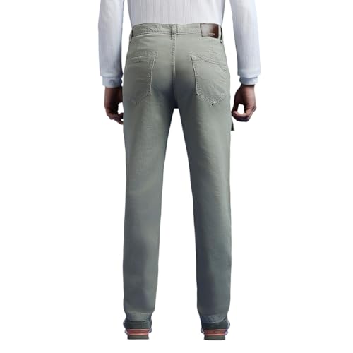 Image of Pepe Jeans Men's Mid Rise Straight Pants