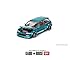 True Scale Miniatures Model Car Compatible with Honda Civic (EF) Kaido Works V1 Tahitian Green Limited Edition 1/64 Diecast Model Car Kaido House KHMG126
