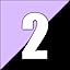 2 Pairs - Black+Purple