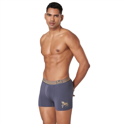 Image of Macroman M-Series MW Signature Collection By Rohit Bal Premium Supima, Modal, Spandex Mens Trunks