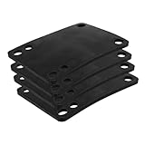 UKCOCO 4Pcs Skateboard Damping Pads Mat for Stable Riding Height Increase Quality...