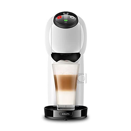 Krups Genio S Basic KP2401 - Cafetera blanca de cápsulas + Nescafé DOLCE GUSTO CAFÉ CON LECHE DELICATO - Pack De 3 x 16… - Imagen 5