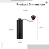 Molino de café manual, Chestnut C2 diseño portátil con acabado negro mate, ideal para viajes y uso en casa 8