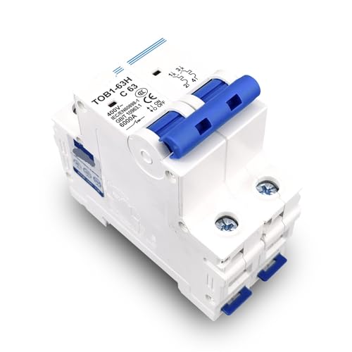 Disyuntor de CA MCB de 2 polos y 40A para protección de circuitos bifásicos de 400V 5