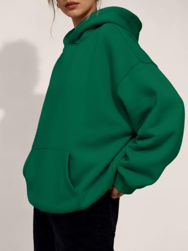 Image of Trendy Queen Women Oversized Hoodies Fall Outfits | Gentle Skin Feel, Aesthetic Drop Shoulder, Large Kangaroo Pocket, Seamless Daily Outfit Match