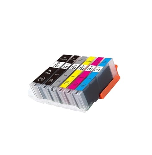 Cartouche d'encre PGI-730 CLI-731 pack de 6 couleurs pour imprimante TS8870