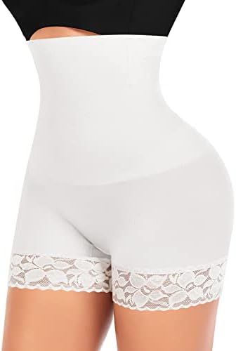 Tummy Control Shapewear Shorts for Women High Waisted Body Shaper Shaping Underwear Slip Shorts Under Dress