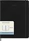 Moleskine Monatsplaner, Monatskalender 2026 12 Monate, Mit Weichem Einband und Elastischem Verschluss, Format XL 19x25, Farbe Schwarz