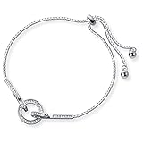 ZHYKLL Pulseras para mujer, pulsera ajustable para mujer, regalo de cumpleaños con caja de joyería, símbolo de suerte y renovación