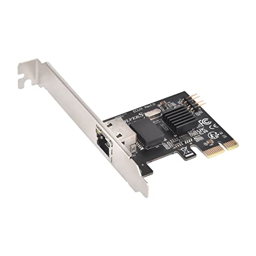 Image of SilverStone Technology 2.5Gbps RJ45 Network Interface PCI Express Card, SST-ECL01, TAA Compliant