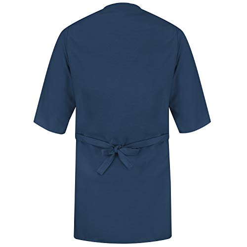 Red Kap Men's Collarless Butcher Wrap2