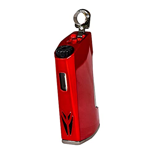 Encendedor Lotus Chroma Twin Antorcha Doble Metal Rojo miniatura 2