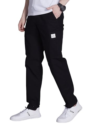 Image of DIVISIVE Men's Loose Fit Linen Blend Cotton Cargo Pants