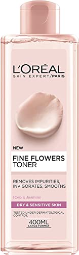 50% OFF on L'Oreal Paris Fine Flowers Cleansing Toner for Normal to Dry Sensitive Skin 400 ml 50% OFF on L'Oreal Paris Fine Flowers Cleansing Toner for Normal to Dry Sensitive Skin 400 ml