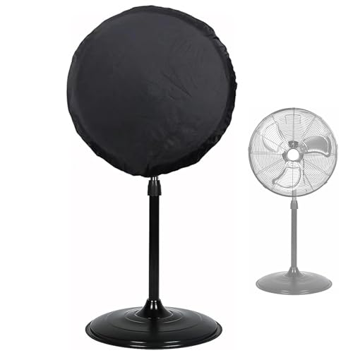 Fan Cover for 30 Inch Industrial Pedestal Fan,Waterproof Dustproof Outdoor Fan Covers for 30" High-Velocity Commercial Oscillating Standing Fan Storage,Washable,Reusable,1 Pack,Not Include Fan