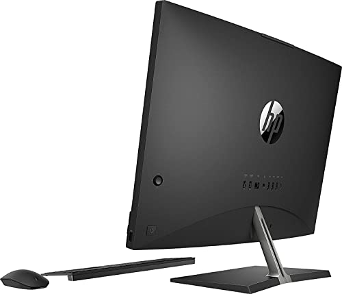 Image of HP PAVILION 27 EXTREME Touch Desktop 10TB SSD 64GB RAM Extreme (Intel Core i9-12900K Processor Turbo Boost to 5.20GHz, 64 GB, 10 TB, 27-inch FullHD, Win 11) PC Computer All-in-One, Sparkling Black