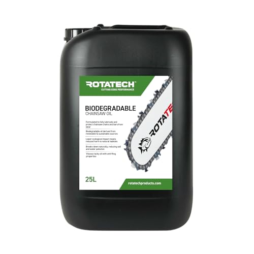 Image of Rotatech Biodegradable Chainsaw Bar & Chain Oil 25L 25 Litre