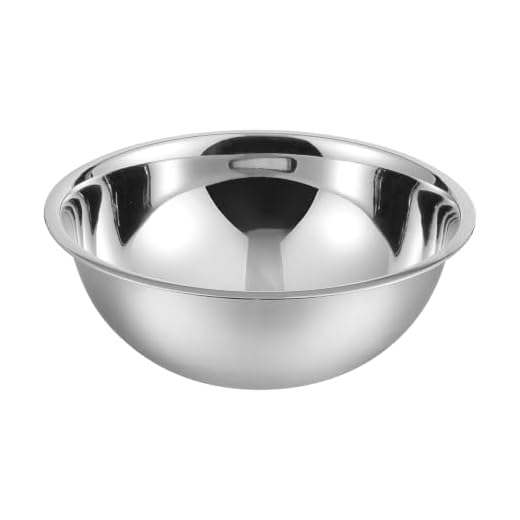 YBM HOME Stainless Steel Mixing Bowl - Premium Polished Mirror Nesting Metal Bowl for Cooking and Serving, Stackable for Convenient Storage 1194 (10.25 Quart)