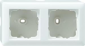 Gira 006227 Aufputzgehäuse 2-Fach Reinweiß